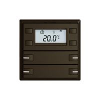 Poussoir RTH EDIZIO.liv SNAPFIX® a.RGB-LED 4×touches comm.1T br