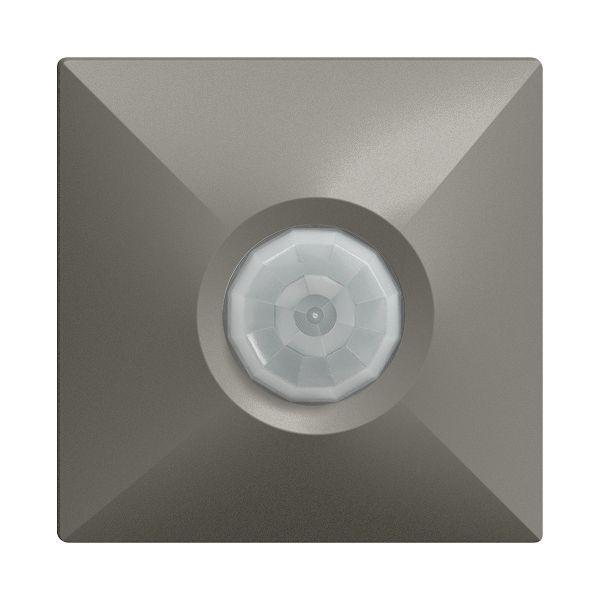 UP-Bewegungsmelder KNX PIRI 360° EDIZIOdue eckig, dunkelgrau