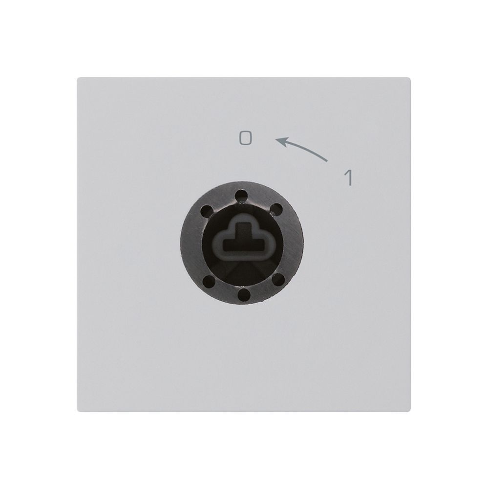 Contact pivotant 0<-1/2L gris clair kallysto pour serrure sans cylindre