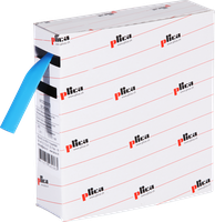 Guaina retrattile 3:1 9/3 blu box con 5m