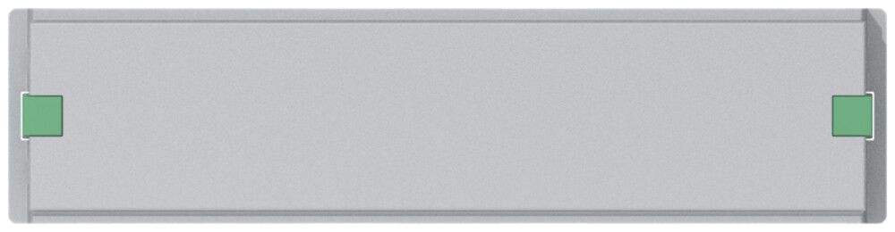 Aufsatz zu Tastsensor ABB SIDUS KNX FSet-ZE 4/8, aluminium