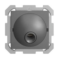 UP-Anschlussdose EDIZIOdue dunkelgrau, ohne Klemmeneinsatz