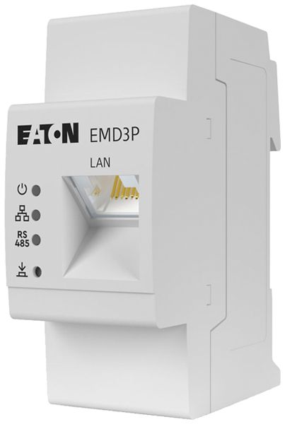 Compteur d'énergie AMD Eaton EMD3P-CT63 3LN indirecte 63A Modbus TCP 2UM