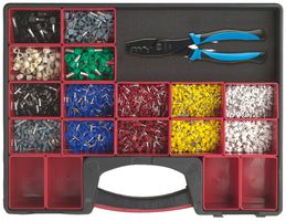 Boîte d'assortiment Plica BM matière synthétique noir