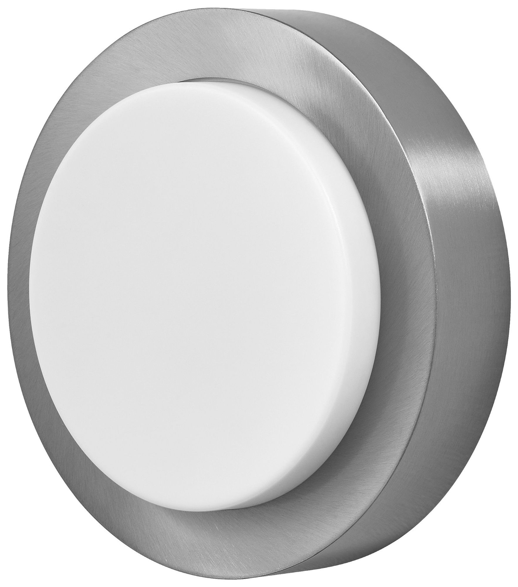 Applique LED LDV ENDURA STYLE DISC WALL 8W 370lm 3000K acier affiné