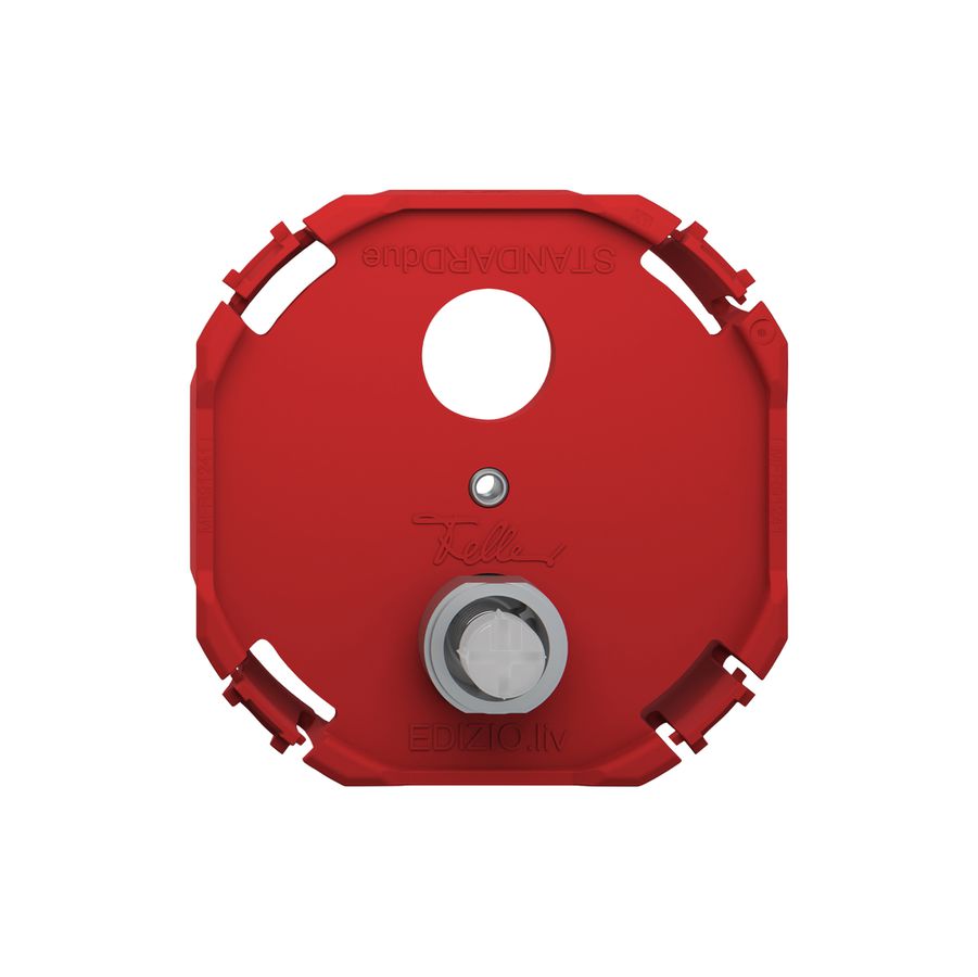 Poussoir de sonnerie Feller SNAPFIX® 6A 250V étiquette