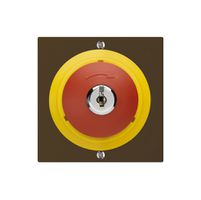 Schlüsseltaster kallysto NOT-AUS braun