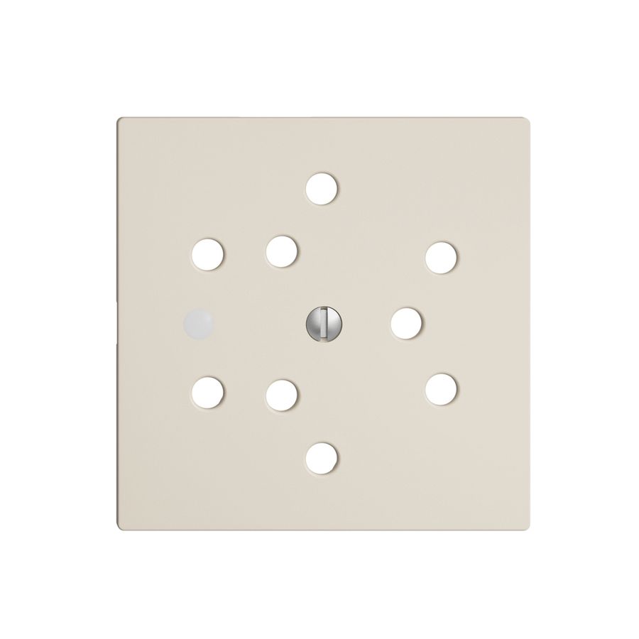 Kit frontal EDIZIOdue crema 60×60mm 3×T12, lentille,