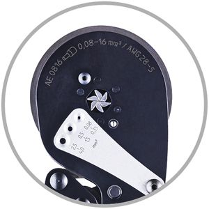 Outil de sertissage WZ AE 0816 0.08…16mm²