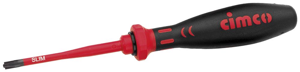 Tournevis cruciforme CIMCO Kombi-Profil SLIM PH1×100mm, VDE, 10 000V