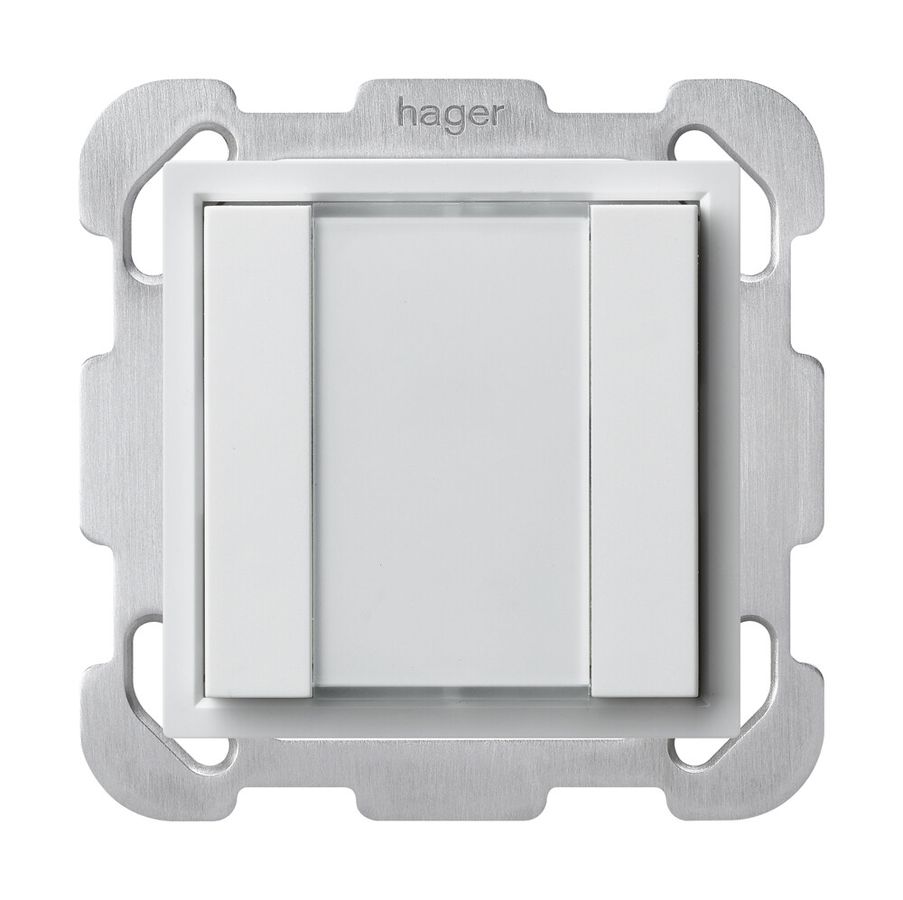 Pulsante universale INC 2×kallysto B con LED bianco