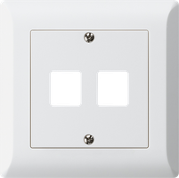 UP-Frontset HMS kallysto.line für 2 Module weiss