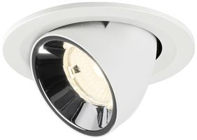 Downlight LED SLV NUMINOS GIMBLE S 6.7W 1050lm 4000K WB DALI Ø90 bc/cr