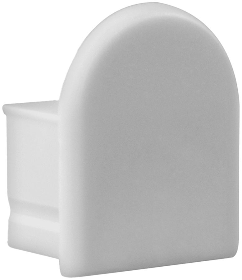 Embout DOTLUX PVC pour profilé/cache 4E gris