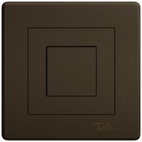 UP-Bedienaufsatz zu Druckschalter EDIZIO.liv Wiser SNAPFIX® 1K WLAN 1T br