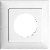 UP-Abdeckset EDIZIOdue Thermostat 88×88×7mm weiss IP20