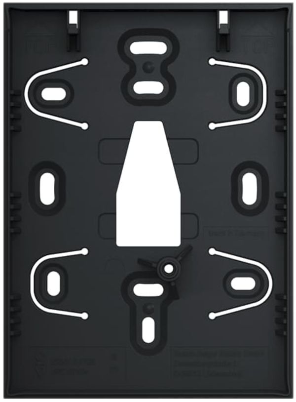 Cadre AP ABB-Tenton, pour dispositif de commande petit, noir mat