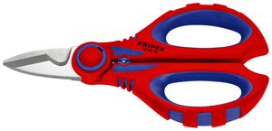 Elektrikerschere KNIPEX 190mm Mehrkomponenten-Hüllen