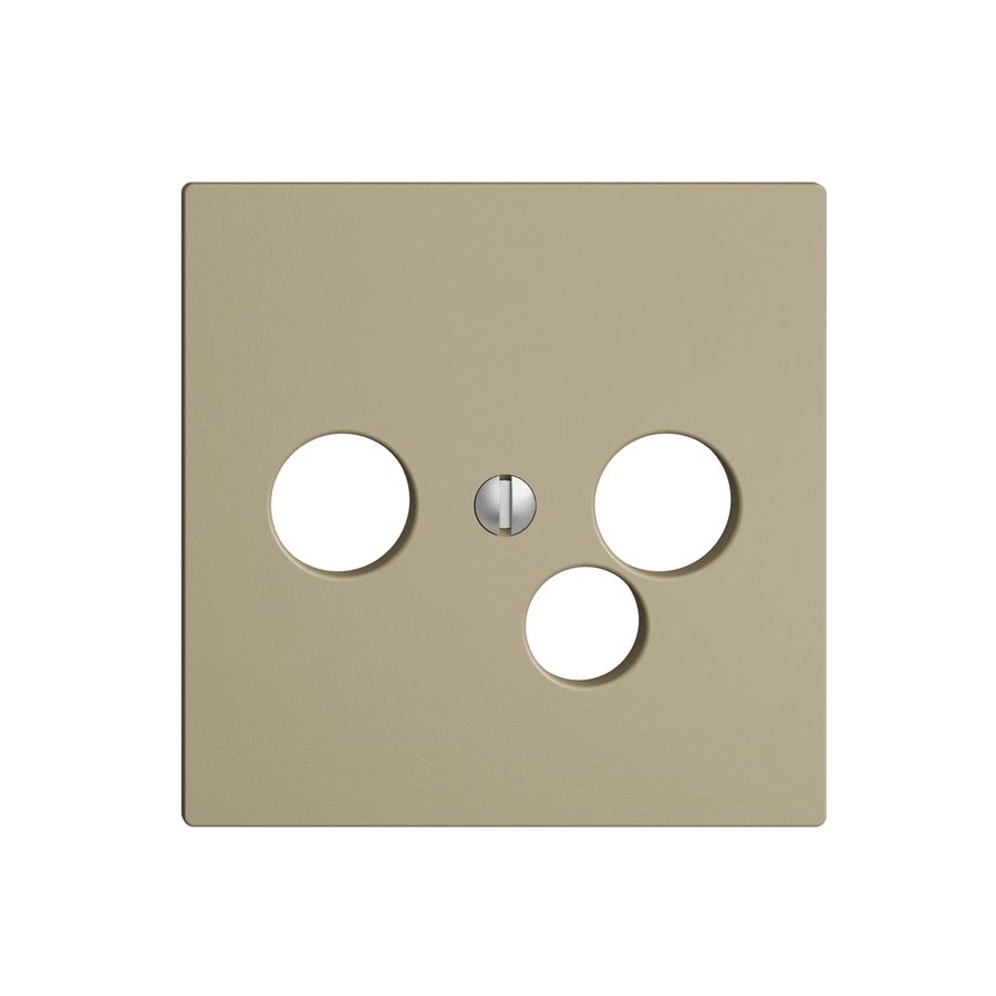 Frontplatte EDIZIOdue sand für R/TV/NET