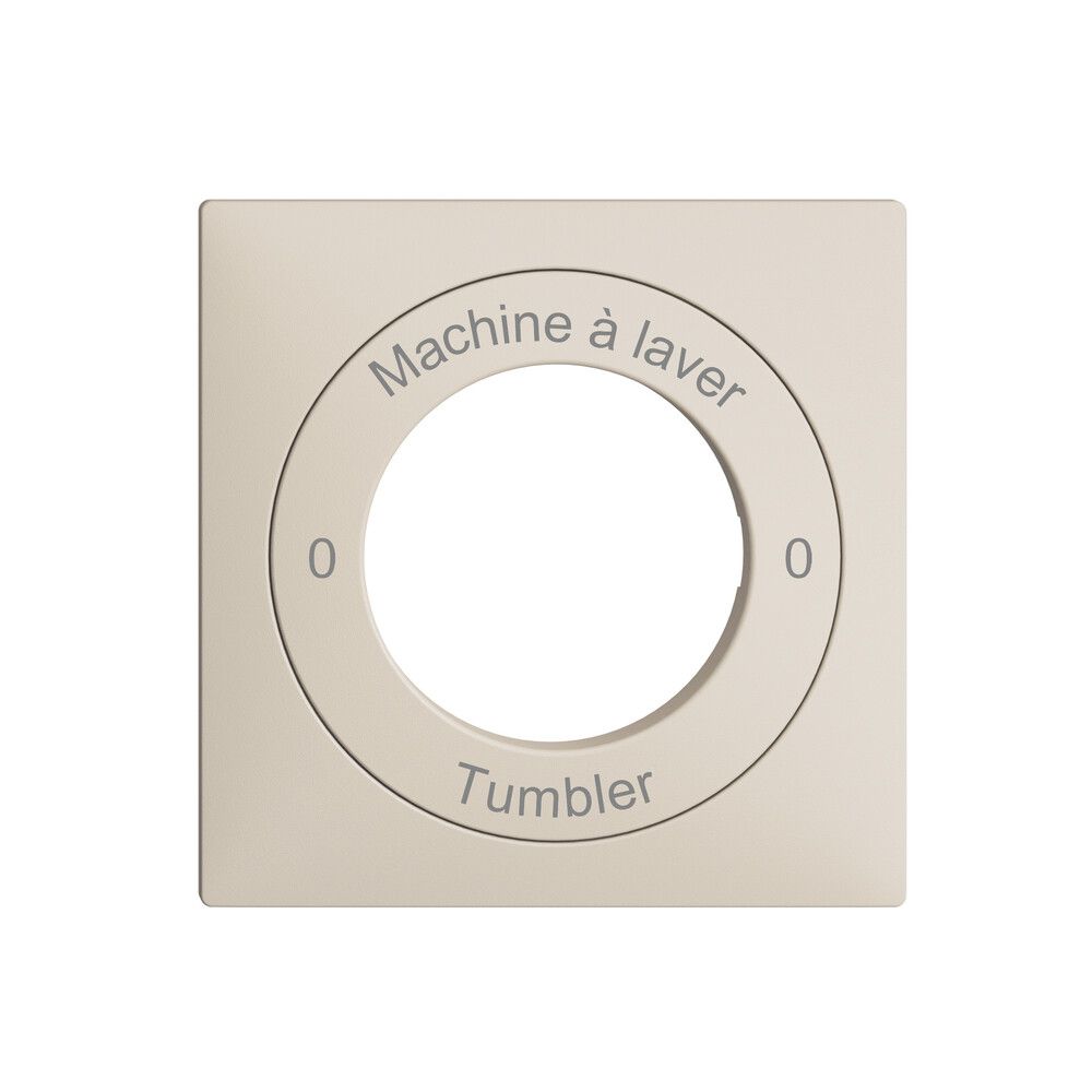 Kit front. Machine à laver-0-Tumbler EDIZIOdue 60×60mm crema