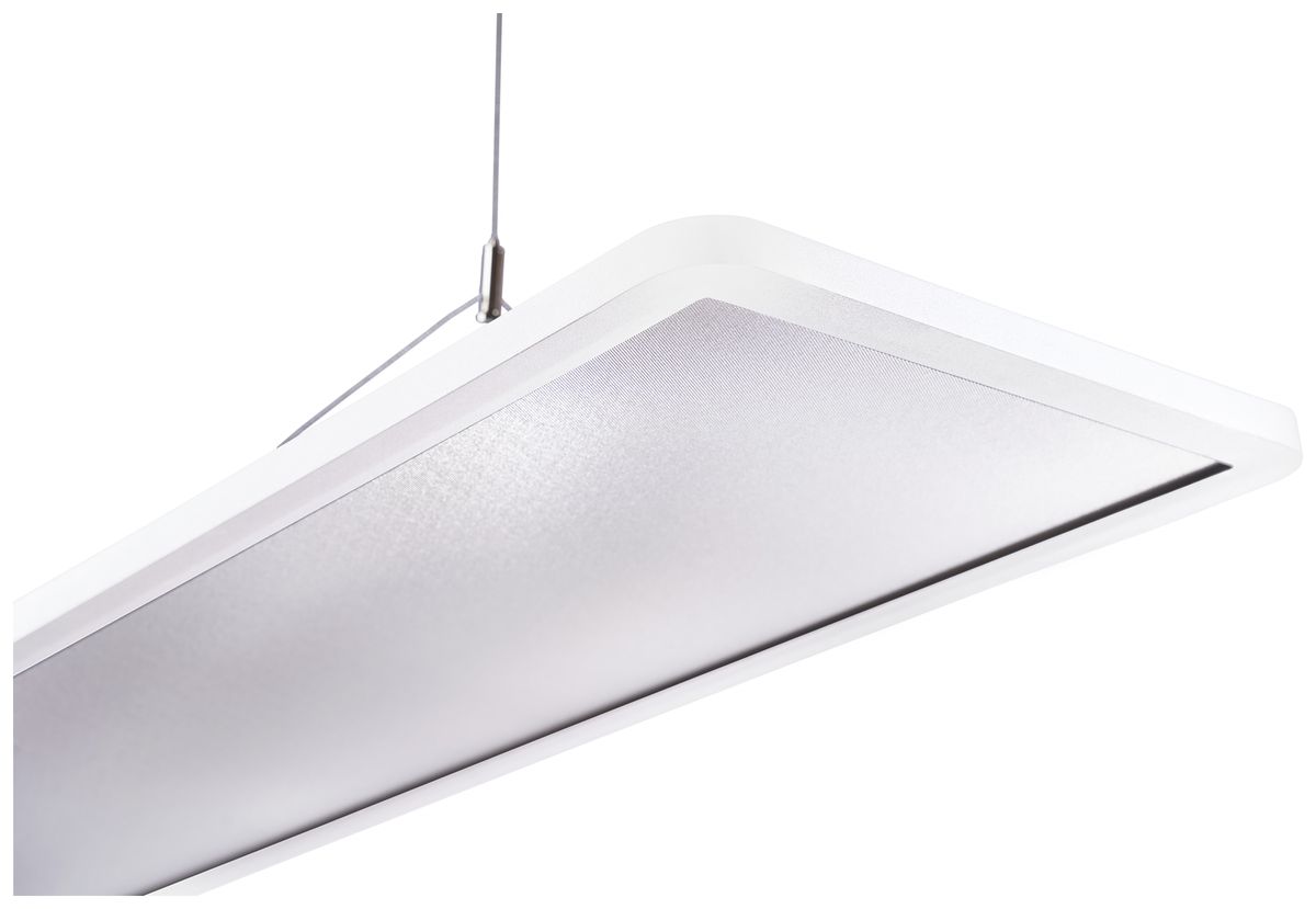 LED-Pendelleuchte Sylvania Areum Suspended 59W 7000lm 840 DALI 3h 1.5m weiss