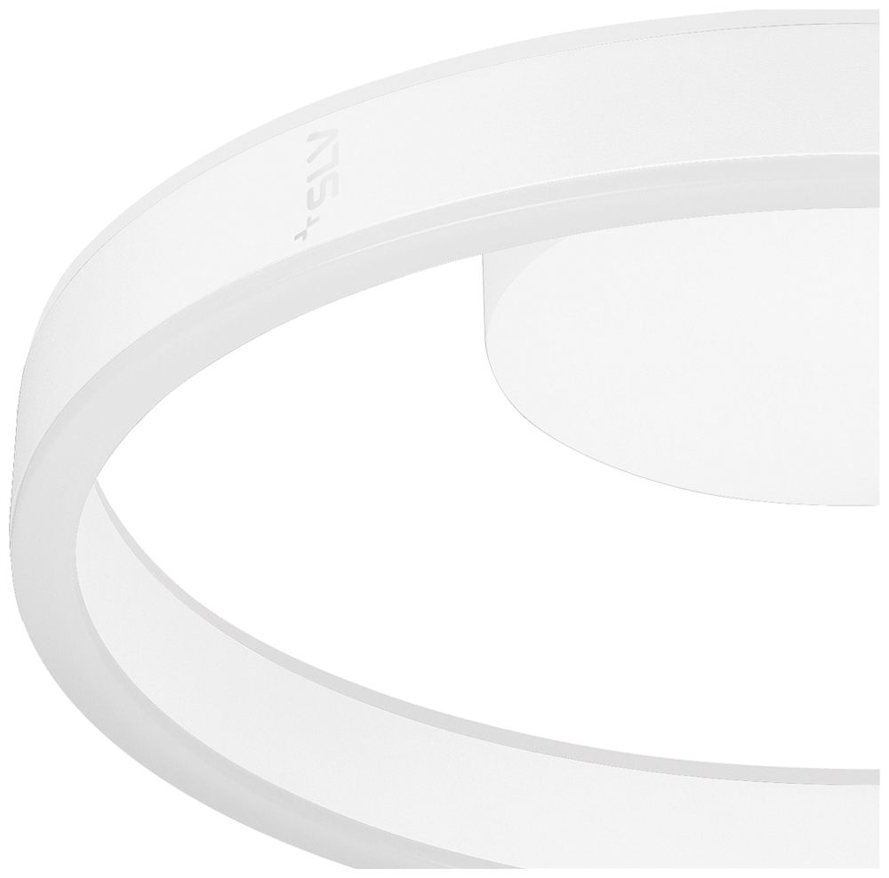 Plafonnier/applique LED SLV ONE 40 CW 14W 450lm 927/930 DALI Ø400 blanc