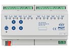 Attuatore per persiana KNX AMD MDT JAL-0810D.02 8-can 8A 180W 24VDC 8UM