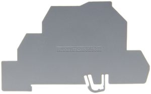 Paroi de fermeture Woertz 4mm² gris