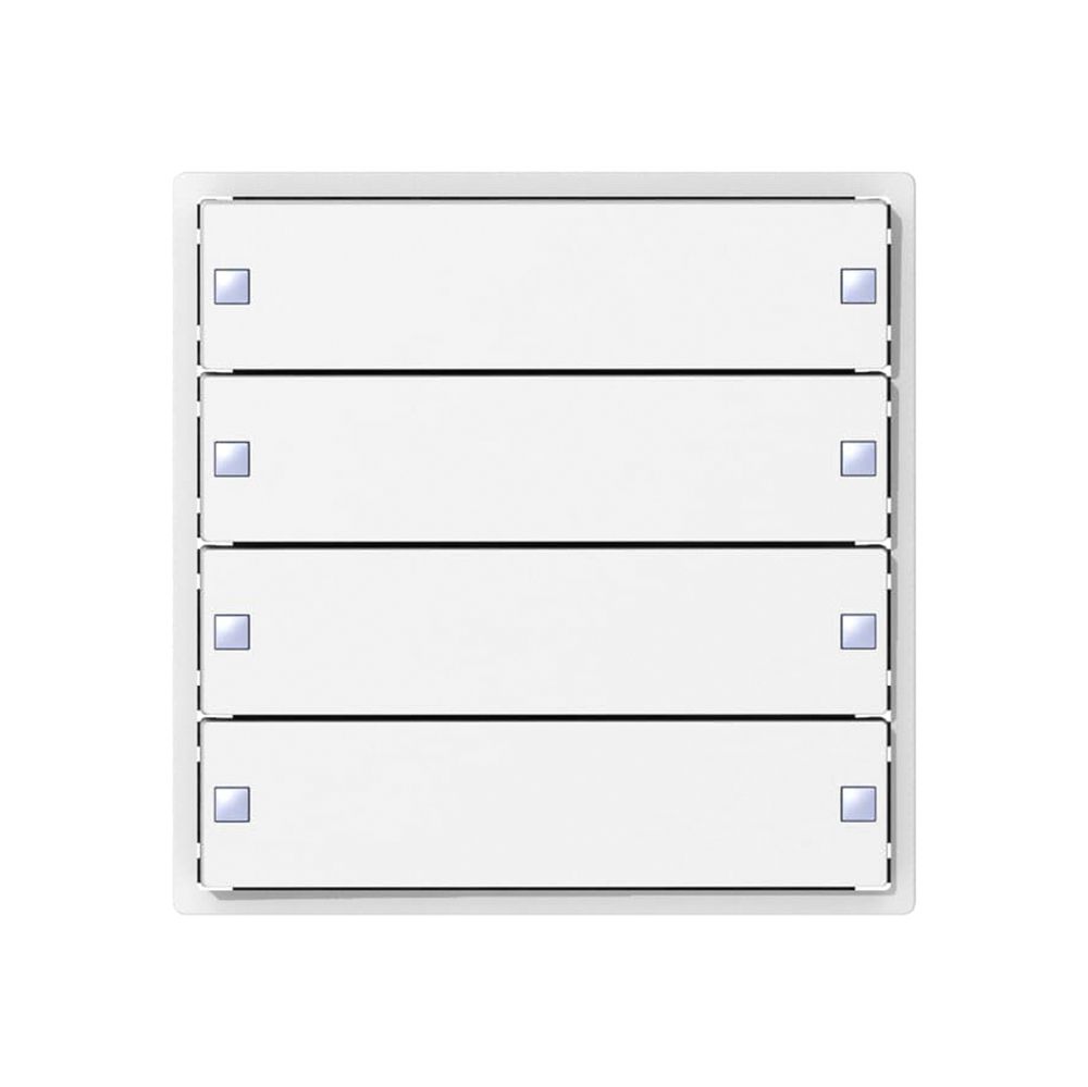 Tastsensor ABB SIDUS KNX Design E-Typ, 4/8, weiss