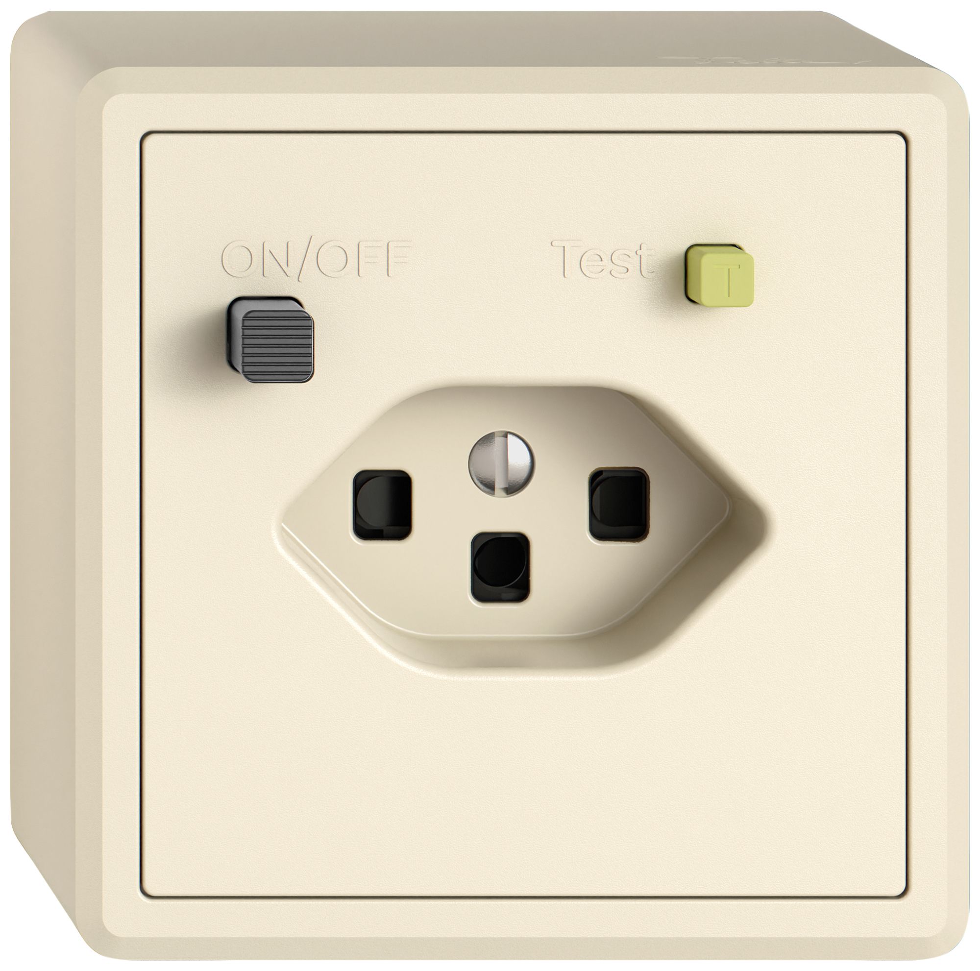 Prise FI AP EDIZIO.liv 1×T23 avec shutter cr