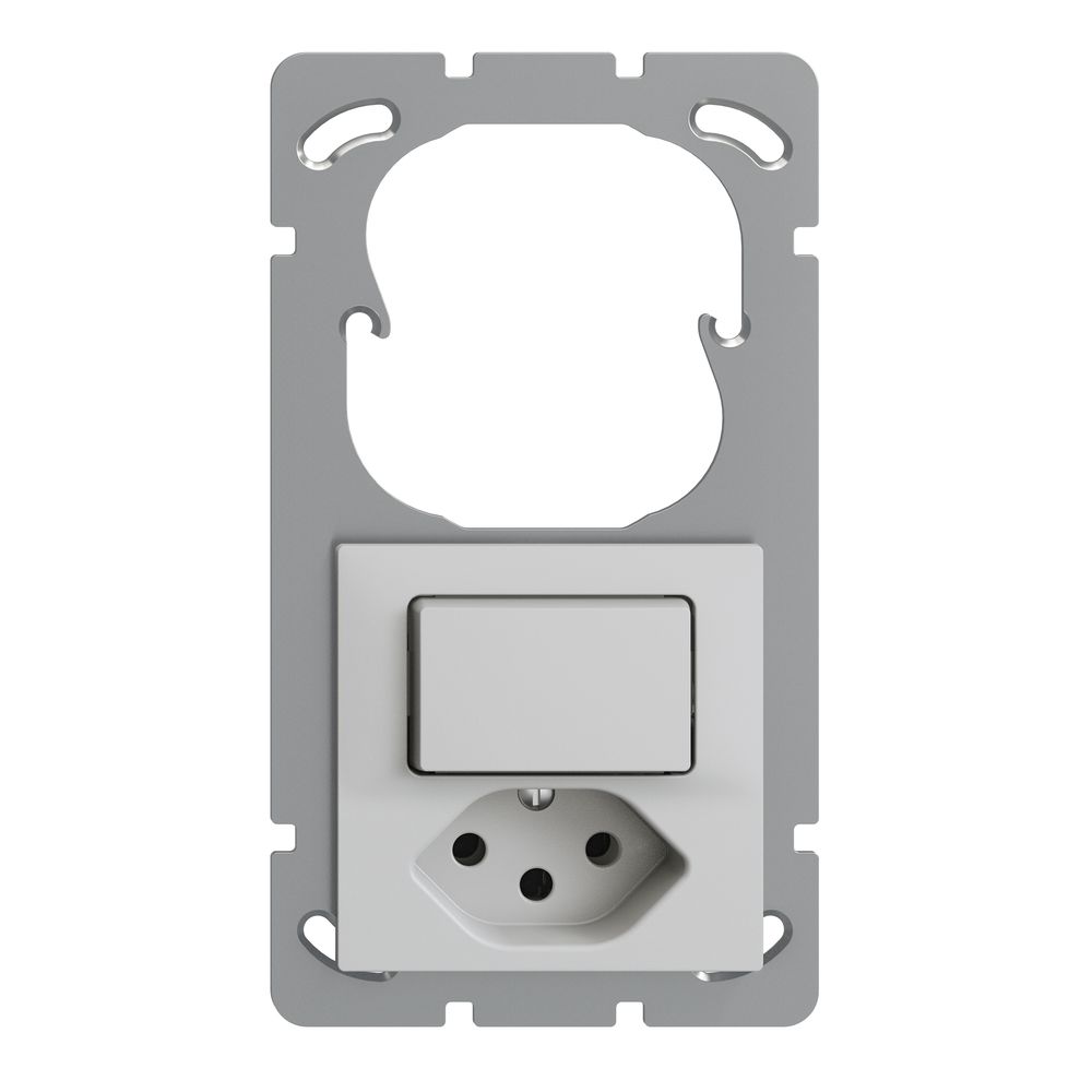 UP-Kombination leer+3/T13 EDIZIOdue hellgrau