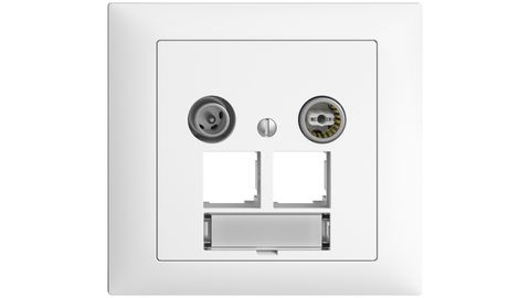 Multimedia-Anschlussdosen