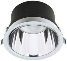Downlight LED Sylvania Solstice 150 10W 1200lm 930 IP20/40 70° DALI Ø165 arg/bc