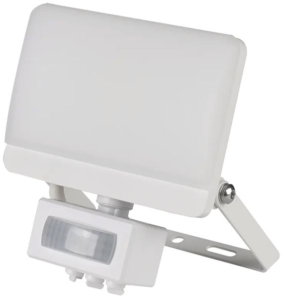 Projecteur LED WORKLIGHT PIR 15W 4000K IP54 VWB 145×120mm 140° blanc