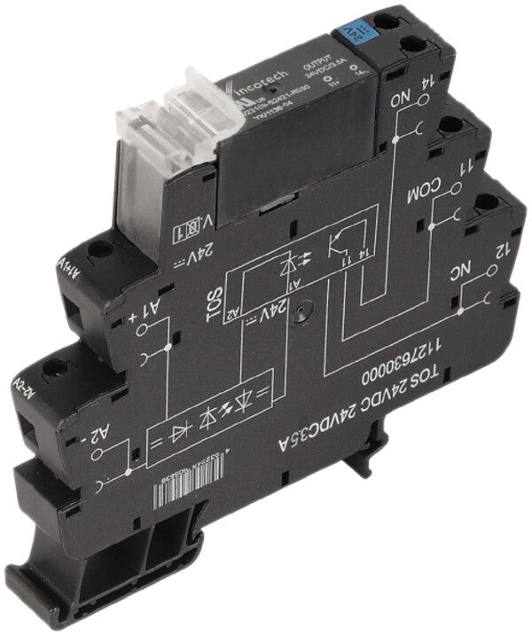 Relais semi-conducteur TERMSERIES TOS 24VDC 1F MOS-FET 3…33VDC 5A connexion vis