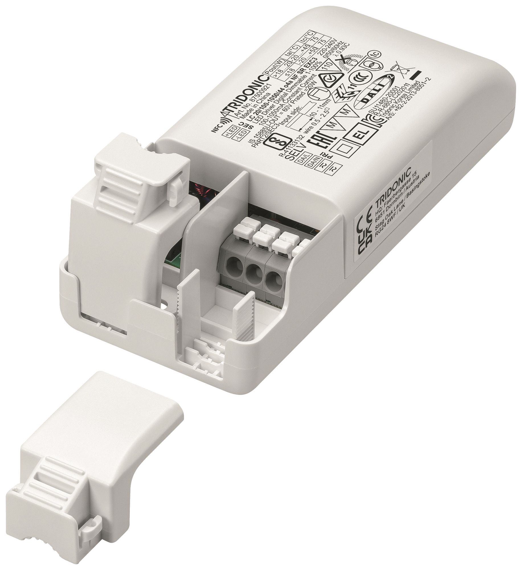 Alimentation LED MH DALI-2 NFC 6.16W 7…44V 100…1050mA VAR