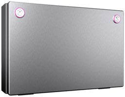 Petit boîtier Rittal KX Bus, IP66, 200×300×80mm, acier fin V2A