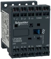 Contattore di potenza TeSys 24VDC 3NO 20A 6A 2.2kW 4A 1.5kW