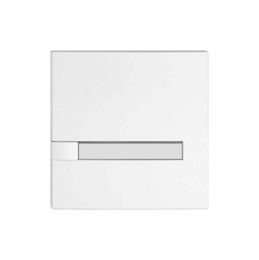 Poussoir 1/1 EDIZIO.liv SNAPFIX® p.KNX&UNI s.LED a.étiquette comm.1touch.bc