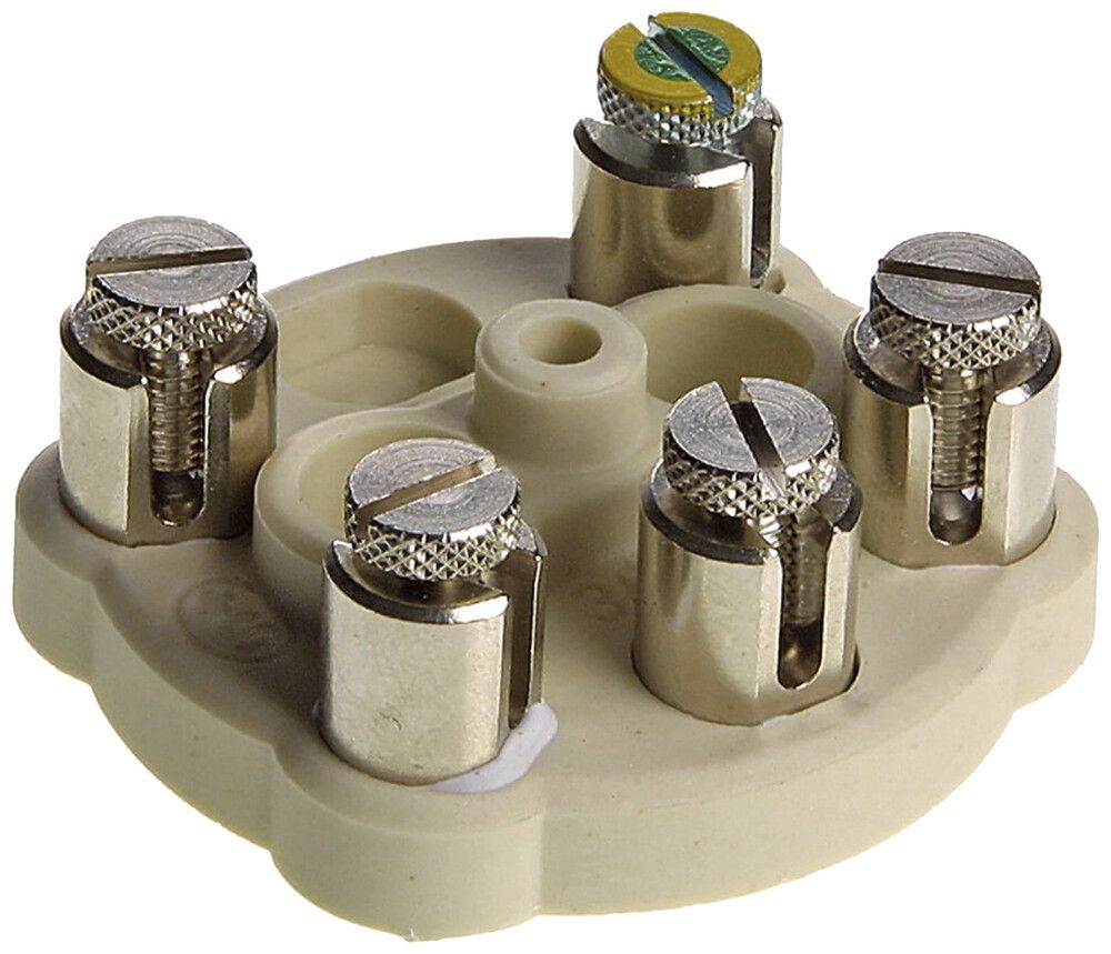 Borne de raccordement Woertz 5×1.5mm² 40mm