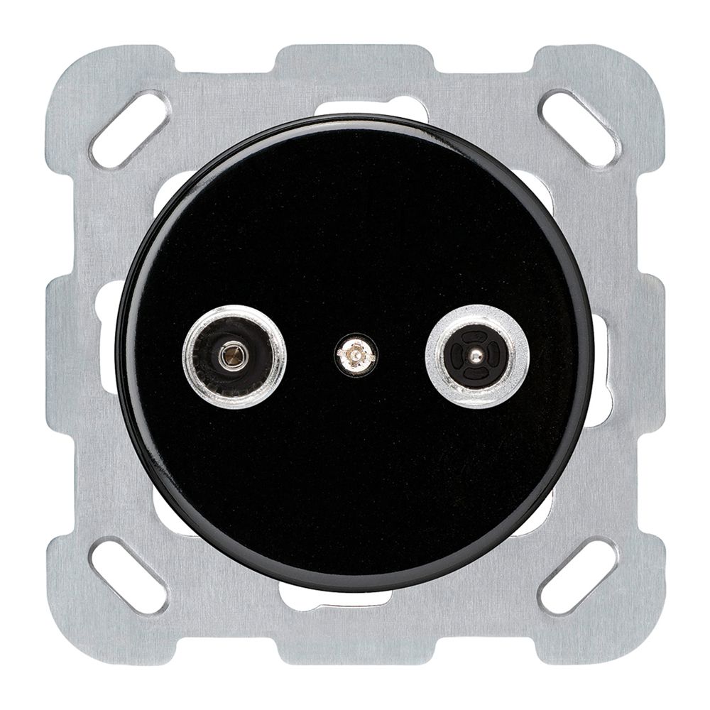 UP-Antennendose basico TV-R Bauart B 14dB 2GHz schwarz