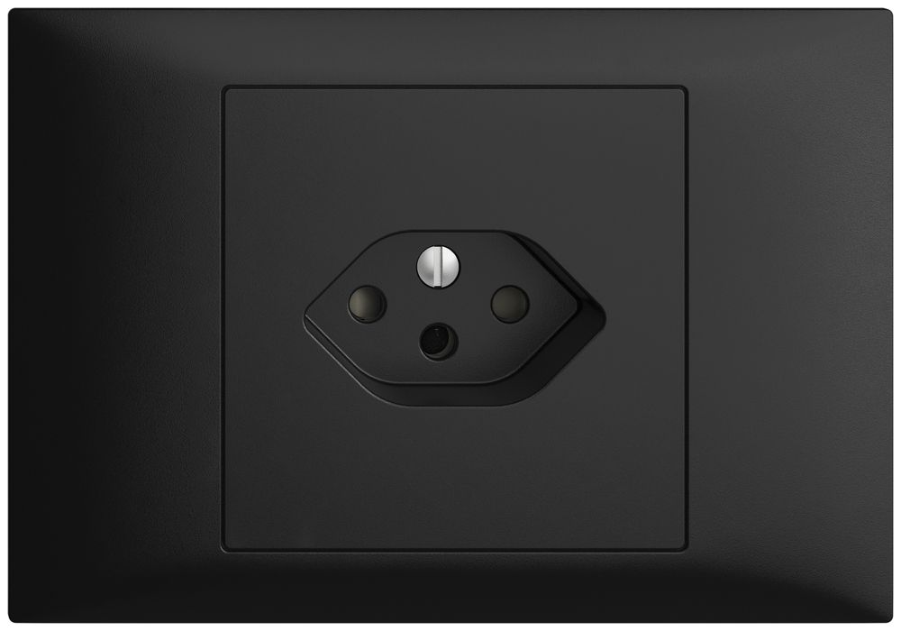 EB-Steckdose EDIZIOdue BKE T13 schwarz