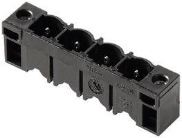 Stiftleiste Weidmüller SL HP Flansch THT 7.62mm 3L 180° 3.2mm schwarz