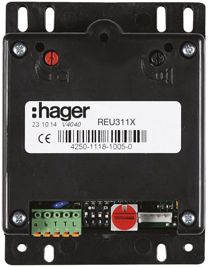 Audio-Modul Hager 2-Draht für Briefkasteneinbau für Türsprechanlage