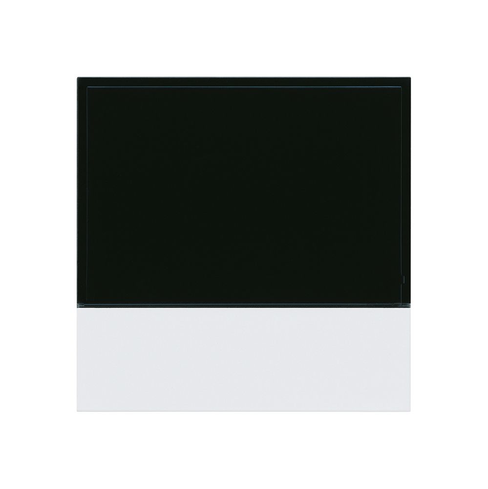 Placca frontale Hager basico KNX RTR bianco