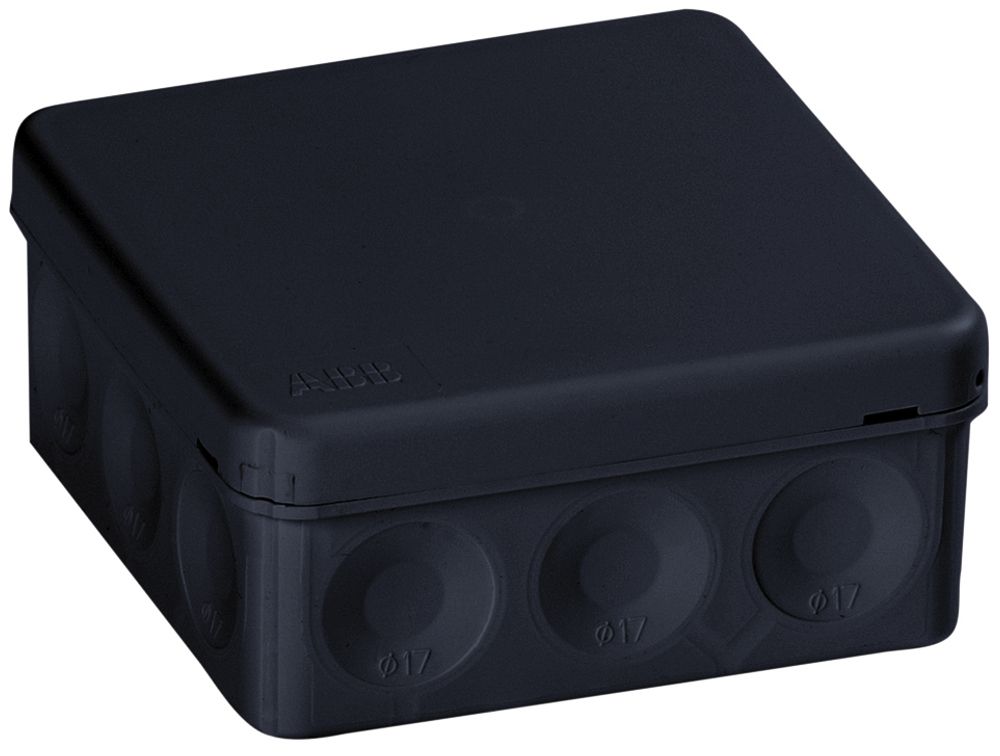 Boîte de dérivation AP ELTAG ABB AP9 80×80×35mm IP65 noir