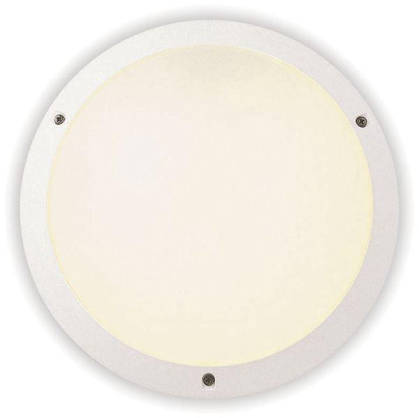 Plafonnier/applique Legrand Chartres T2 E27 100W IP55 Ø340×110mm blanc