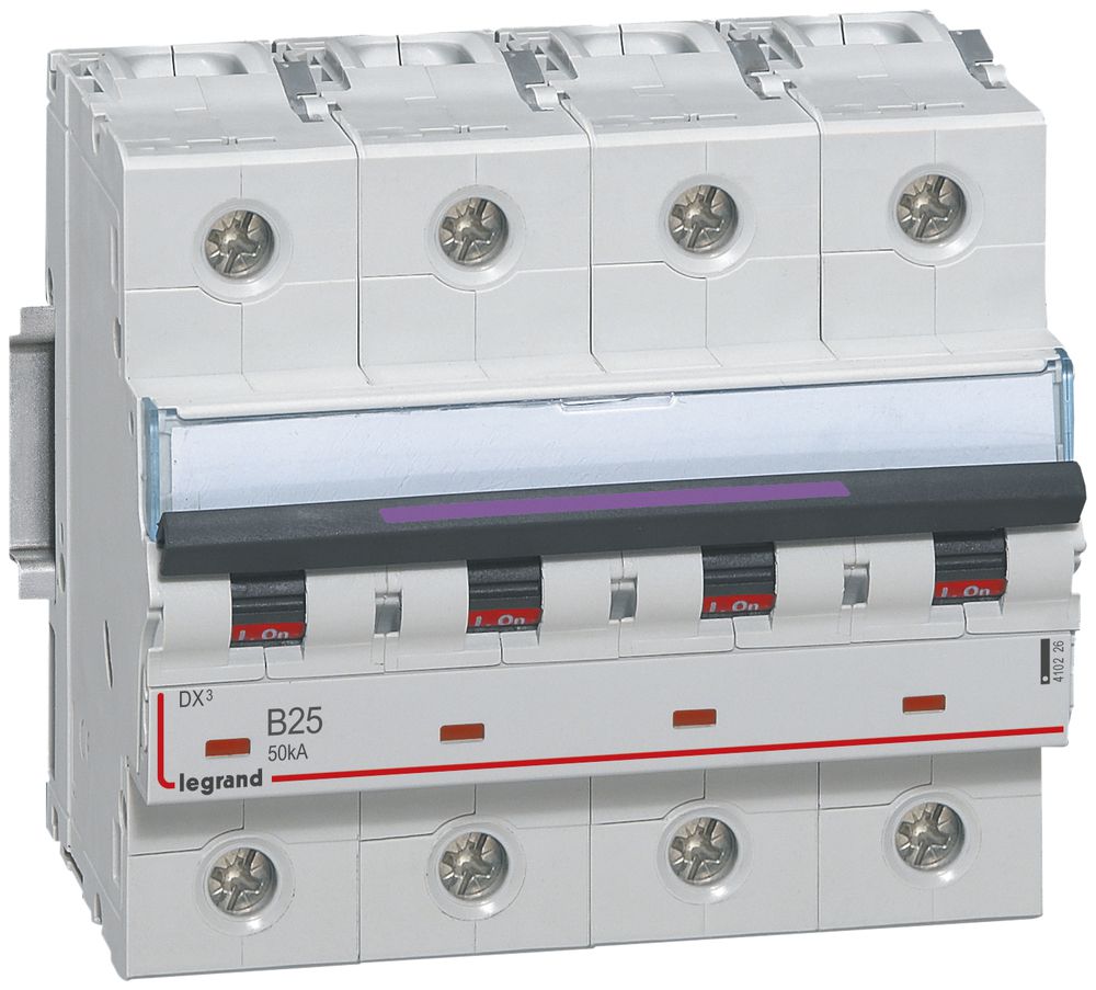 Disjoncteur différentiel Legrand B 4P 20A 6000A 30mA type A