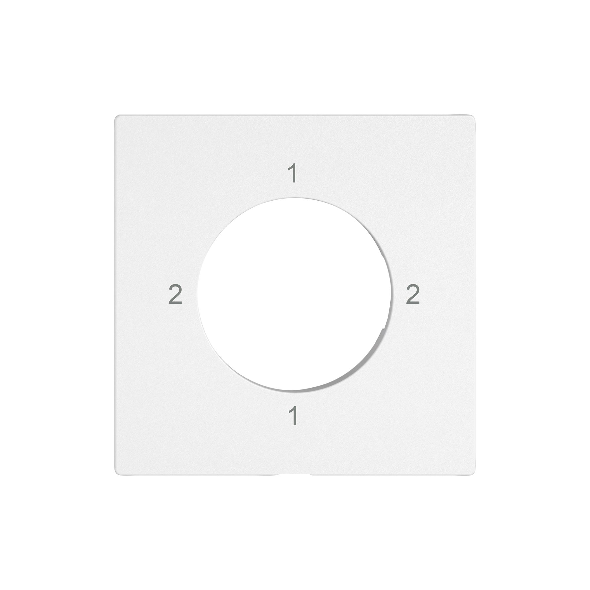 Montageset EDIZIO.liv SNAPFIX® f.Drehsch.m.Schloss 2-1-2-1 ws
