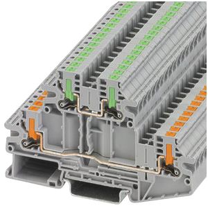 Doppelstockklemme PX PTTBV 2.5/U-OG/O-GN